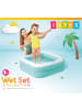 Intex Planschbecken "Play Box" 86x86x25cm ab 12 Monate in grün