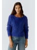 Oui Pullover in blue ribbon