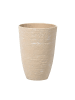 Beliani 2-tlg Outdoor Blumentopf CAMIA in Beige
