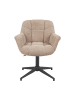 DUBI Möbel 2er-Set: Bürostuhl Mika-Nala in Beige - (B)65 x (H)78 x  (T)66 cm
