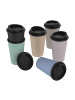 elasto Bio-Kaffeebecher "Premium" in haselnuss - 350 ml