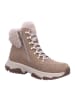 Rieker Evolution Damen Winterschuhe warm HWK Damen Stiefel in Beige