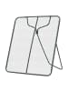 relaxdays Durchwurfsieb in Anthrazit/ Silber - 20x20 mm