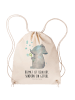 Mr. & Mrs. Panda Tasche Elefant Seifenblasen mit Spruch in Creme