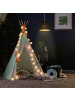 relaxdays Kinderzimmerlampe "Sterne" in Rosa - Ø 27 cm