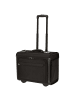 D&N Business - 2-Rollen Businesstrolley 46 cm Polyester (schwarz) in schwarz