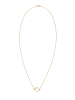 Elli Halskette 925 Sterling Silber Kleeblatt in Gold