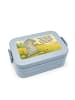 Mr. & Mrs. Panda MEPAL Bentobox Elefant Biene Design mit Spruch in Blau Pastell