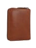 Greenburry Newport Geldbörse RFID Schutz Leder 13 cm in caramel