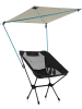Normani Outdoor Sports Campingstuhl mit Sonnenschirm Moak in Schwarz