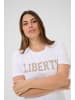 KAFFE curve T-shirt KCjune Regular fit in Optical White