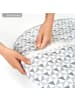 Alvi Kugelschlafsack Mäxchen Thermo mit Arm - in grau,gruen,motiv