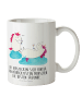 Mr. & Mrs. Panda Kindertasse Einhorn Sekt mit Spruch in Weiß