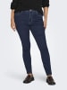 ONLY Carmakoma Skinny Jeans in Dark Blue Denim