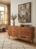 KADIMA DESIGN Sideboard WL5.629 Massivholz 145x75x40 cm Landhaus Kommode,