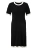 Aniston CASUAL Strickkleid in schwarz-wollweiß