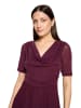Vera Mont Kleid in aubergine - 0002