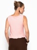 SASSYCLASSY Top mit Rüschen in Rosa