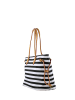 collezione alessandro Schultertasche " Bademeister " in schwarz