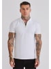 SikSilk Polo Shirt in white