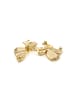Luxenter Ohrringe Haiqua mit 18 Karat Gelbgold-Finish-HAIQUA