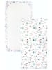 TupTam Baby Kinder Spannbettlaken 2er Pack in mint