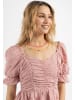 IZIA Damen Off-Shoulder Minikleid in Rosa