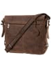 Greenburry Umhängetasche Vintage Revival Messenger in Sattelbraun