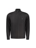 Coveri Moving Schwarz Viskose Herren Strickjacke
