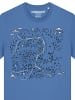 wat? Apparel T-Shirt Landschaft in Bright Blue