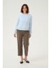 Kaffe Strickpullover KAelena Regular fit in Celestial Blue