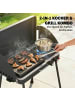 Outsunny Tischgasgrill,61L x 47B x 88H cm,Schwarz