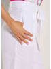 MADELEINE Leinenhose mit Bund- und Bügelfalten in weiß