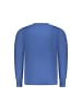Coveri Moving Blauer Viskose-Pullover