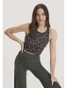 Hessnatur Bustier Fitted Highneck in tannengrün