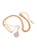 faina Necklace in Rose Gold