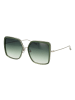 Ana Hickmann Frauen Sonnenbrillen Quadratisch Grün