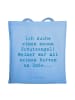 Mr. & Mrs. Panda Tasche Spruch Neuer Schutz mit Spruch in Sky Blue