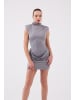 Holly Lolly Kleid in Grau