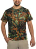 Normani Outdoor Sports Herren Tactical T-Shirt Tropen in Flecktarn