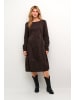 CULTURE Kleid CUantoinett Casual fit in Demitasse