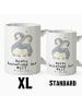 Mr. & Mrs. Panda Weiße Tasse Pinguin Beste Beziehung der Welt mi... in Weiß