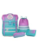 McNeill Perfecto Schulranzen-Set 5-teilig in Gradient Blueberry