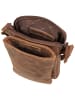 Greenburry Handytasche Vintage 1553 Mobile in Sattelbraun