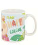 Peppa Pig Tasse 325ml Pink Flamingo Keramikbecher im Geschenkset