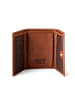 Esquire Chicago Geldbörse RFID Schutz Leder 14 cm in cognac