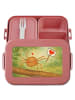 Mr. & Mrs. Panda Bento Box Spinne Agathe Motivation Design ohne ... in Rot Pastell