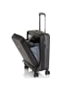 Pack Easy B-Solutions 4 Rollen Kabinentrolley S 55 cm Laptopfach schwarz