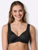 WITT WEIDEN Entlastungs-BH mit Bügel in schwarz
