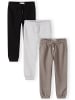 Minoti 3-er Pack Jogginghose 29FLEECE284 in schwarz
